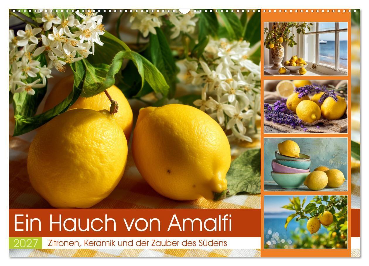 Ein Hauch von Amalfi (Wandkalender 2027 DIN A2 quer) CALVENDO Monatskalender
