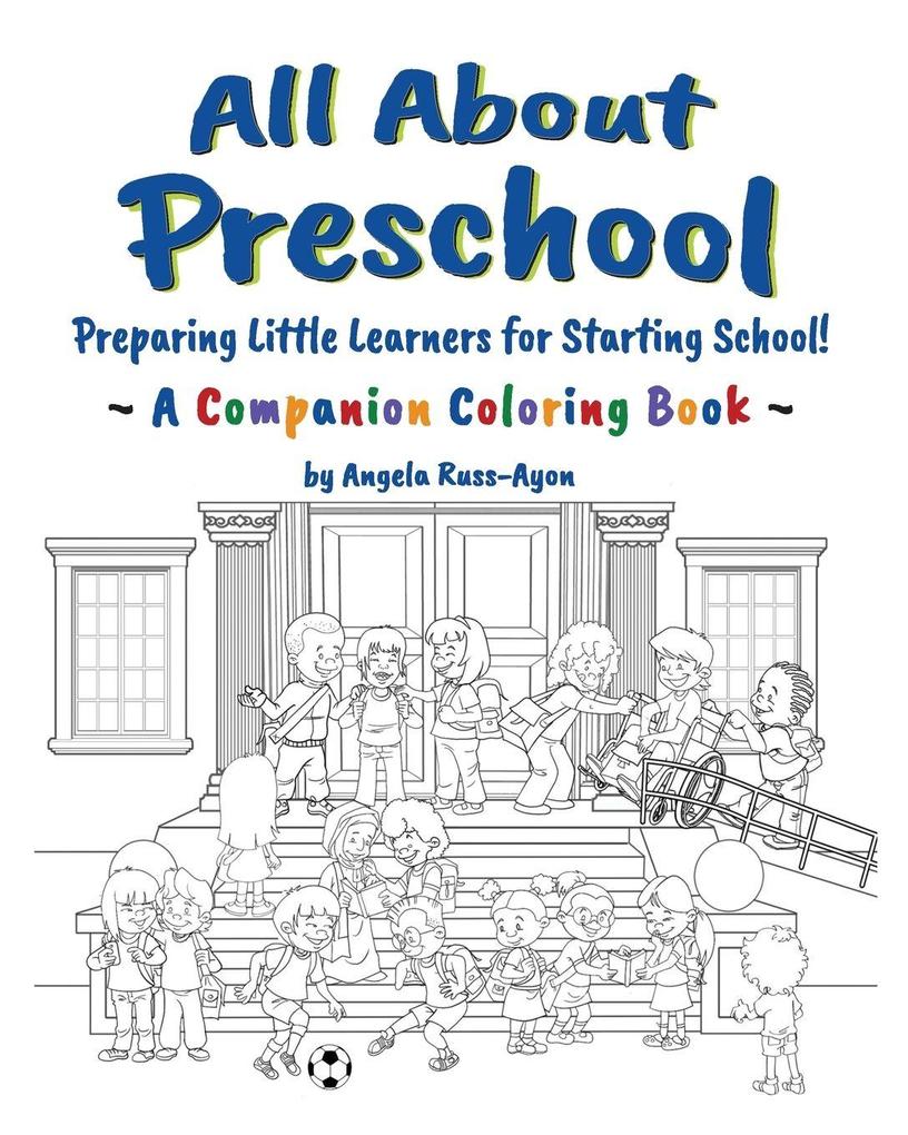 All About Preschool Companion Coloring Book