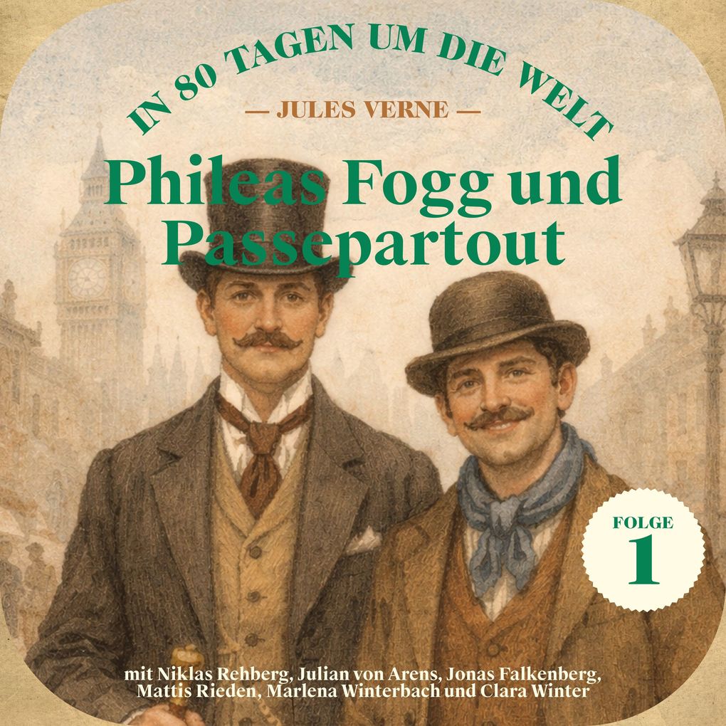 Phileas Fogg und Passepartout (In 80 Tagen um die Welt Folge 1)