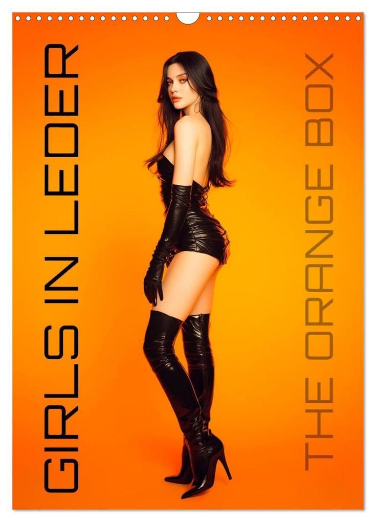 Girls in Leder - The Orange Box (Wandkalender 2027 DIN A3 hoch) CALVENDO Monatskalender