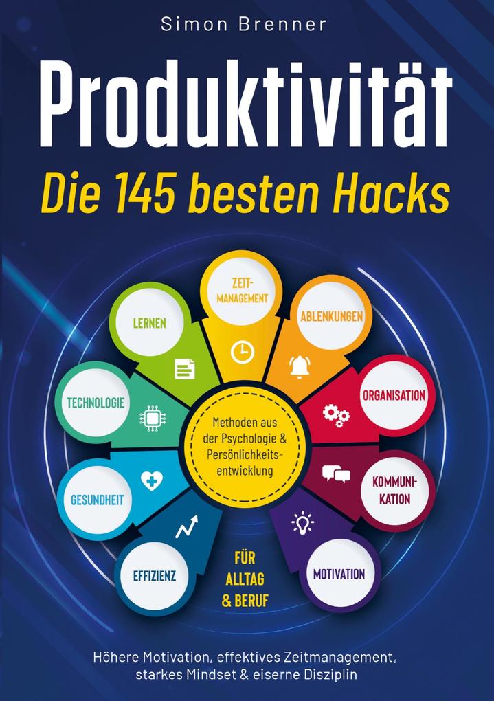Produktivität - Die 145 besten Hacks: Methoden aus der Psychologie & Persönlichkeitsentwicklung