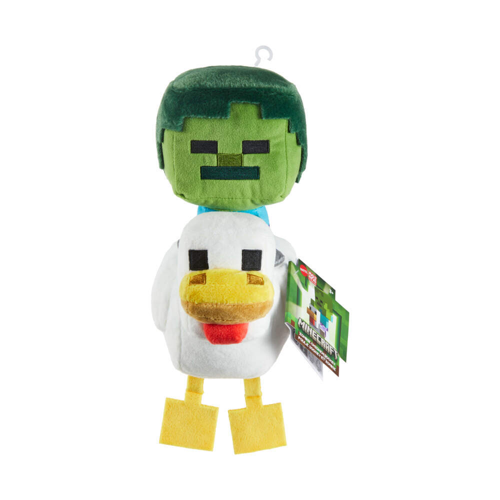 Minecraft 8' Deluxe Plush - Chicken Jockey