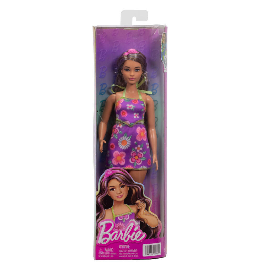 Barbie Fashionista im floralen Outfit