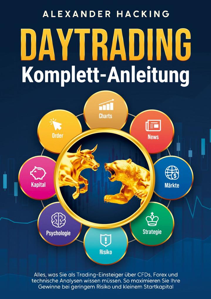Daytrading Komplett-Anleitung: Alles was Sie als Trading-Einsteiger über CFDs Forex und technische Analysen wissen müssen