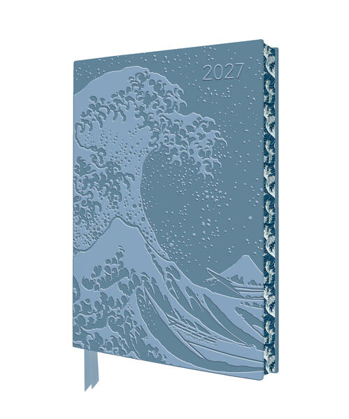 Katsushika Hokusai - Die große Welle - Tischkalender 2027