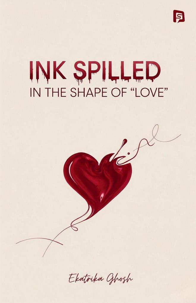 INK SPILLED IN THE SHAPE OF 'LOVE