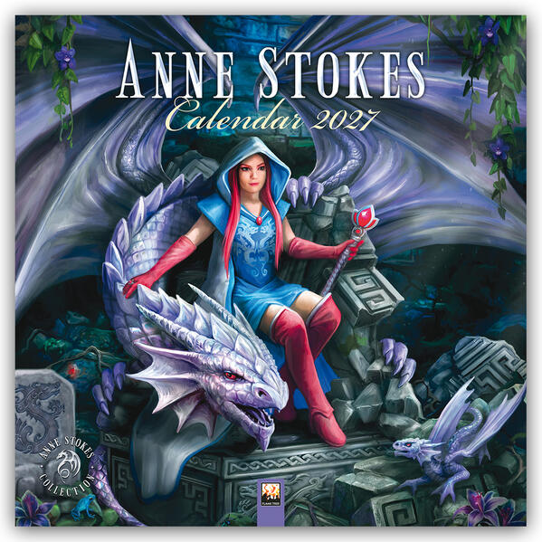 Anne Stokes 2027 - Original Flame Tree Publishing-Kalender [Kalender]