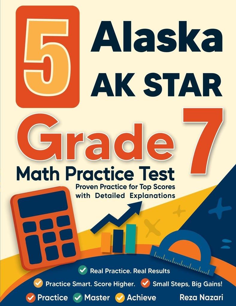 5 Alaska AK STAR Grade 7 Math Practice Tests