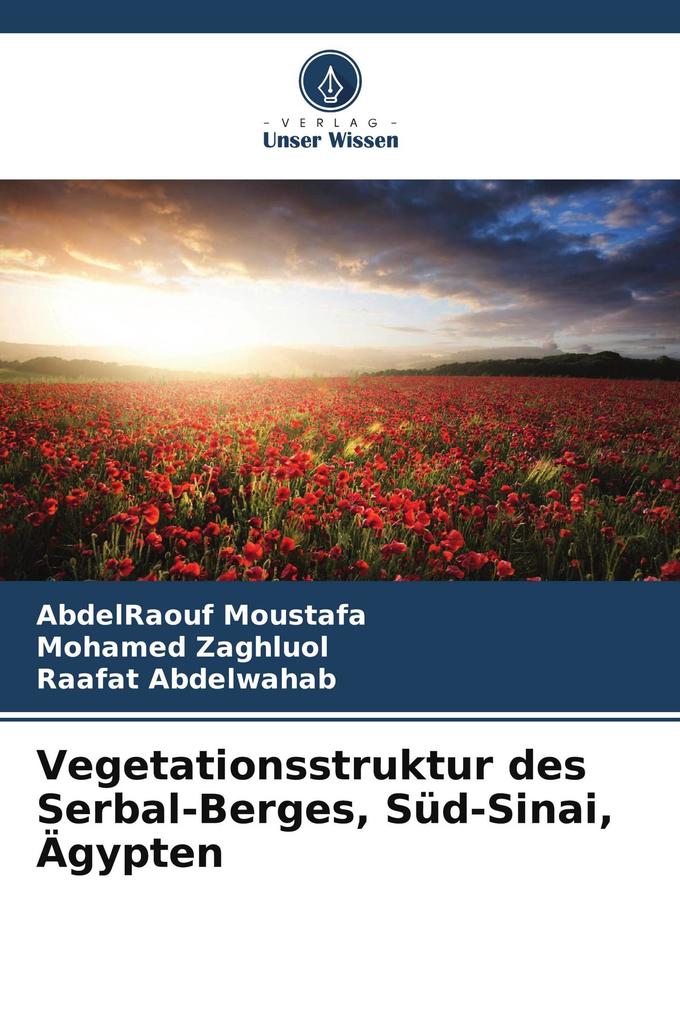 Vegetationsstruktur des Serbal-Berges Süd-Sinai Ägypten