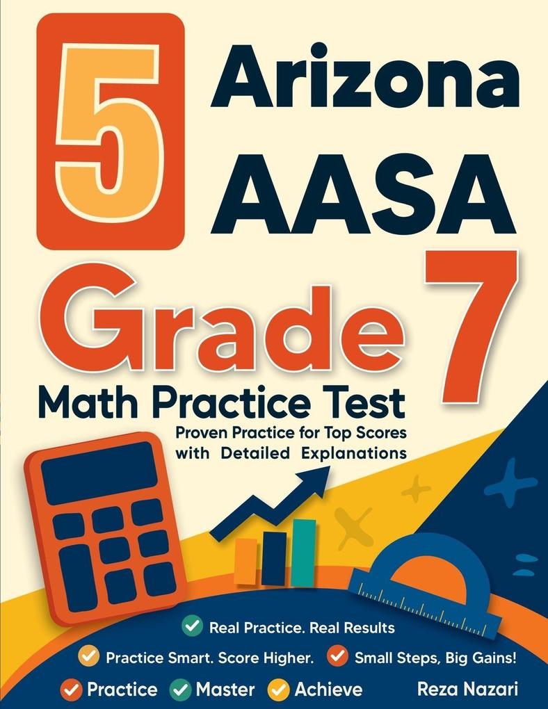 5 Arizona AASA Grade 7 Math Practice Tests