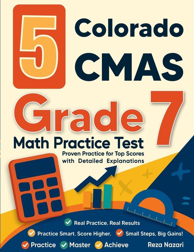 5 Colorado CMAS Grade 7 Math Practice Tests