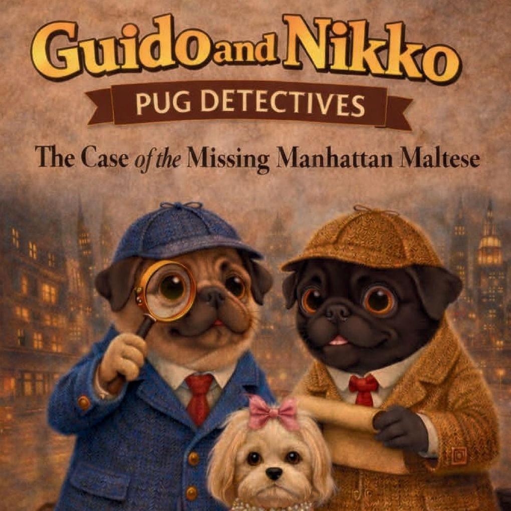 Guido and Nikko Pug Detectives The case of the Missing Manhattan Maltese