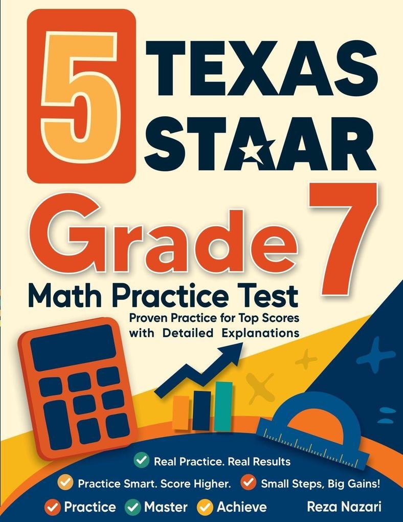 5 Texas STAAR Grade 7 Math Practice Tests