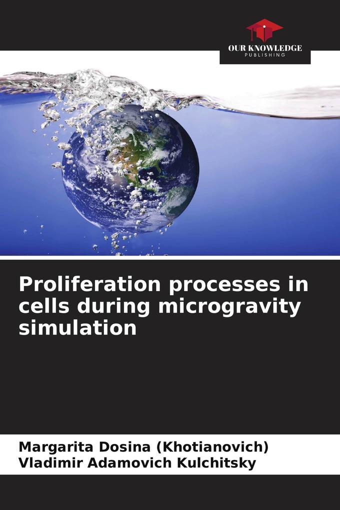 Proliferation processes in cells during microgravity simulation
