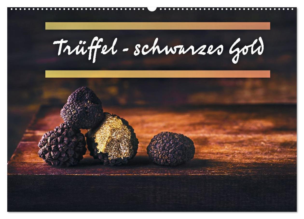 Trüffel - schwarzes Gold (Wandkalender 2027 DIN A2 quer) CALVENDO Monatskalender