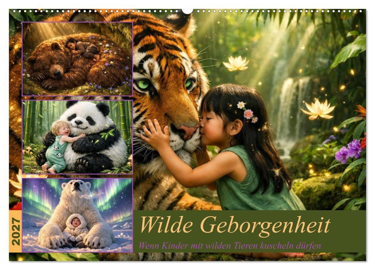 Wilde Geborgenheit (Wandkalender 2027 DIN A2 quer) CALVENDO Monatskalender