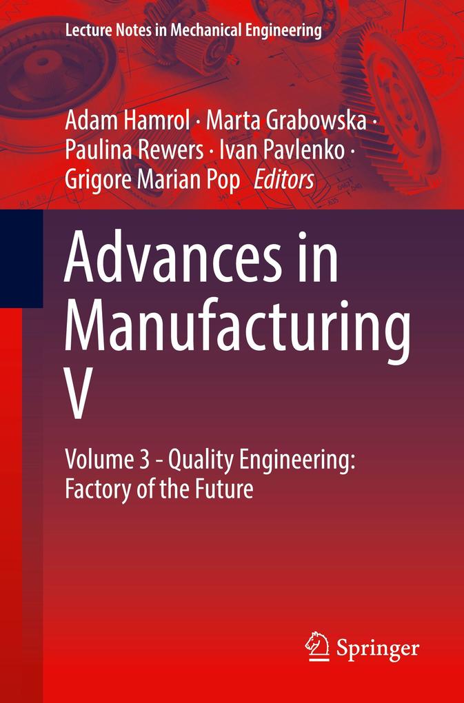 Advances in Manufacturing V