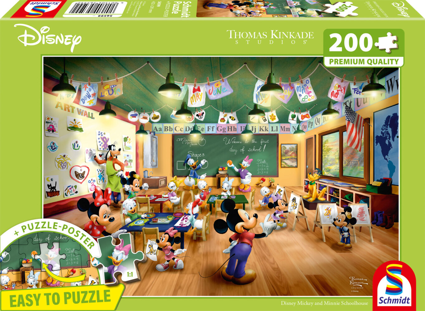 Mickey and Minnie Schoolhouse