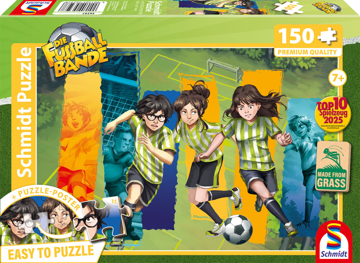 Die Fussballbande Das Team der Fussballbande 150 Teile