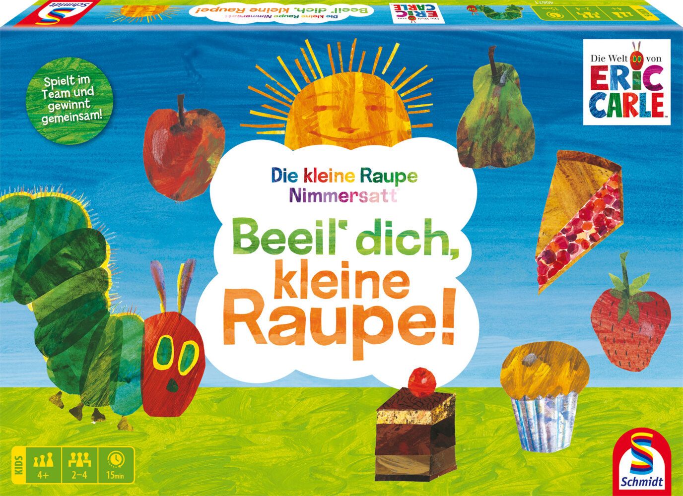 Die kleine Raupe Nimmersatt Beeil dich kleine Raupe!