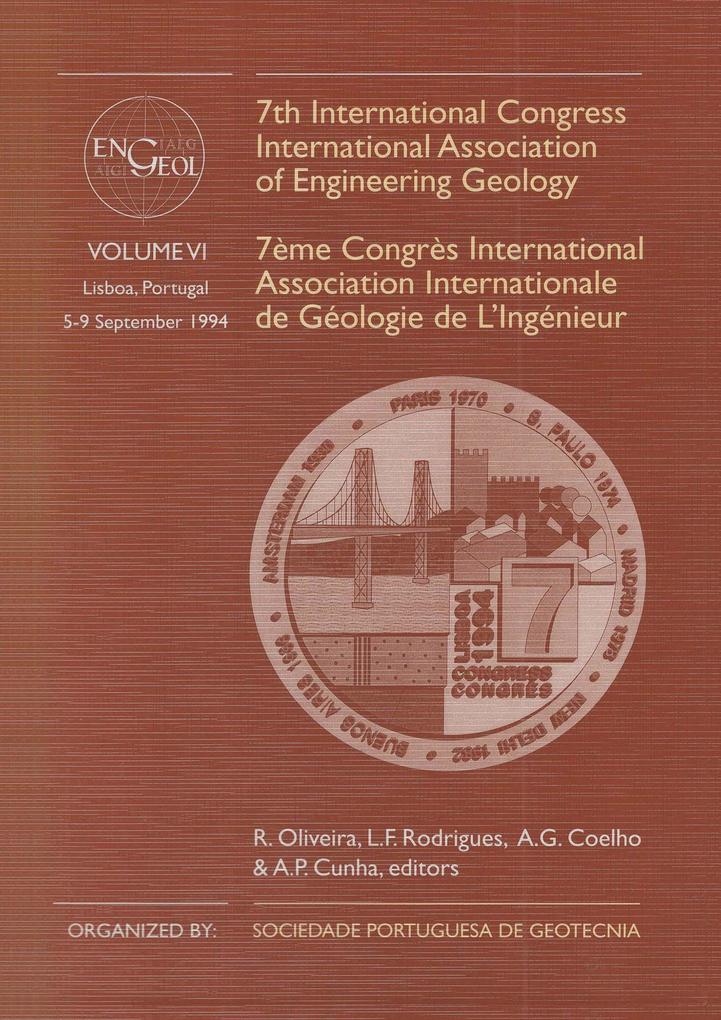 7th International Congress International Association of Engineering Geology volume 6