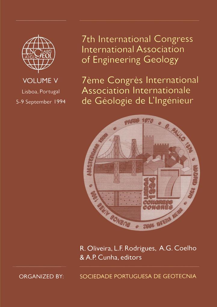 7th International Congress International Association of Engineering Geology volume 5