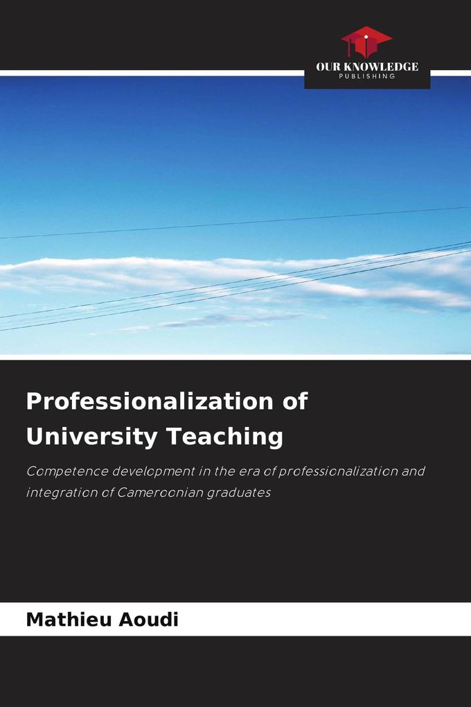 Professionalization of University Teaching