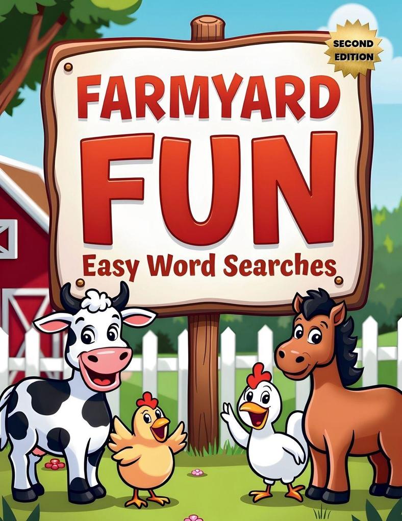 Farmyard Fun Easy Word Searches (Second Edition)