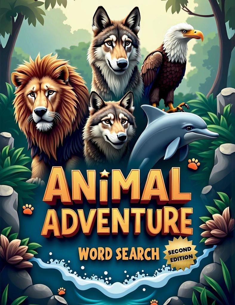 Animal Adventure Word Search (Second Edition)