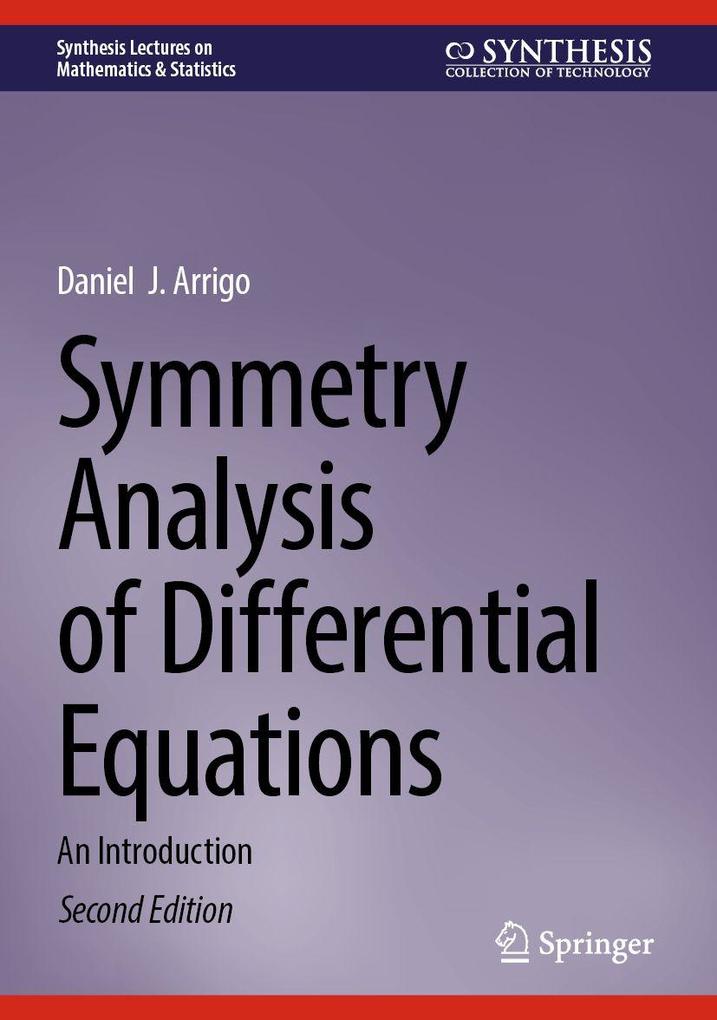 Symmetry Analysis of Differential Equations
