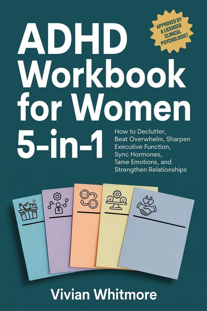 ADHD Workbook for Women 5-in-1