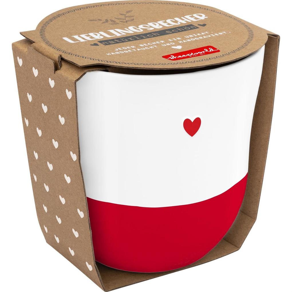 Lieblingsbecher 'Herz'
