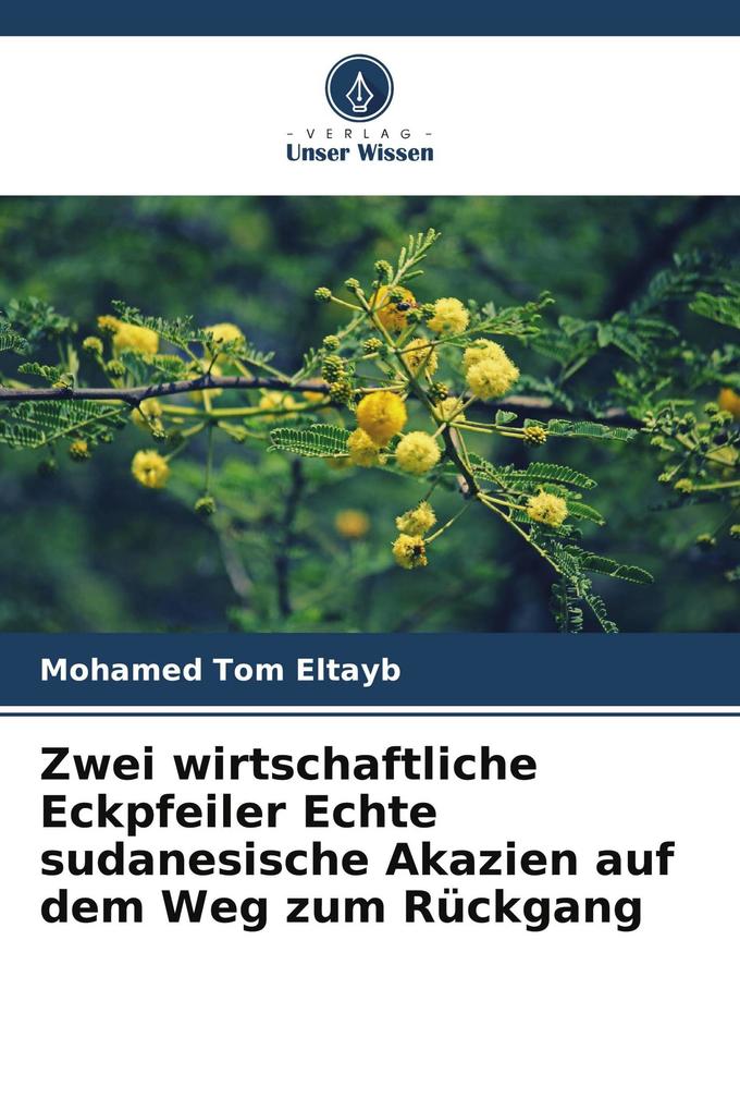 Zwei wirtschaftliche Eckpfeiler Echte sudanesische Akazien auf dem Weg zum Rückgang