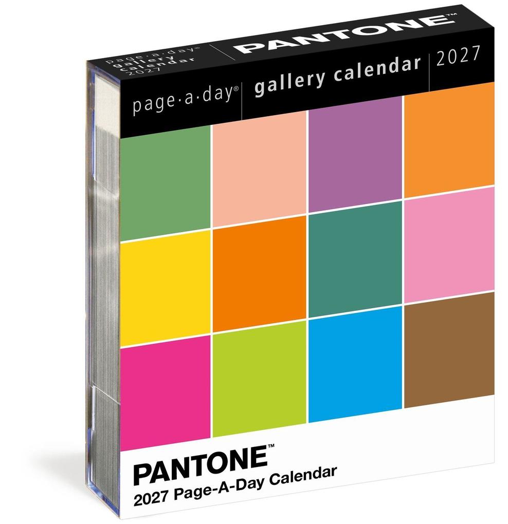 Pantone Page-A-Day(r) Gallery Calendar 2027