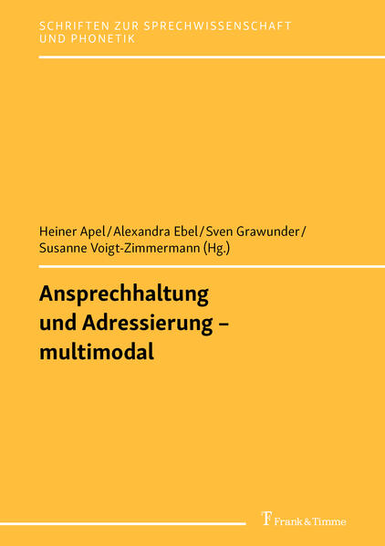 Ansprechhaltung und Adressierung - multimodal