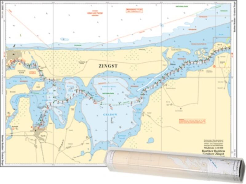 Einzelkarte Barther Bodden - Grabow Zingst / Saaler Bodden (Ausgabe 2026)