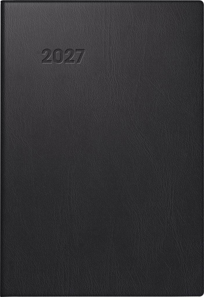 BRUNNEN 1072311907 Taschenkalender Mod. 723 2027 A7 Kunststoff schwarz