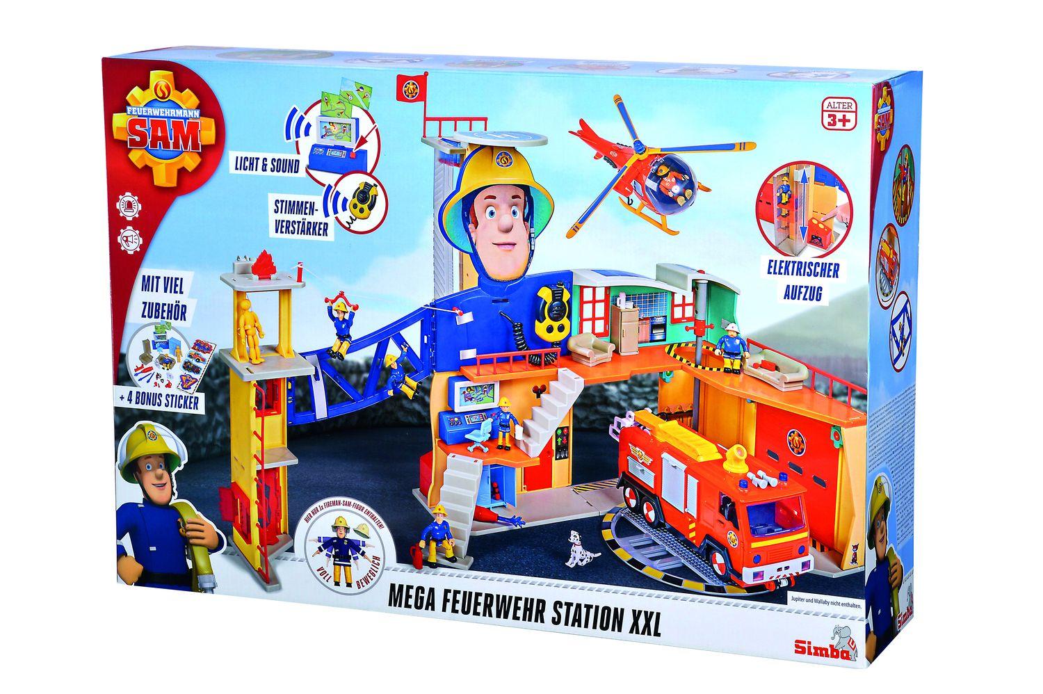 Sam Mega-Feuerwehrstation XXL