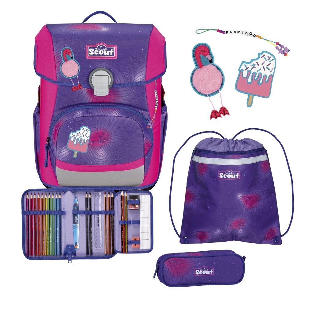 Scout Schulranzen Set Neo Schulranzen Set 4tlg Summer