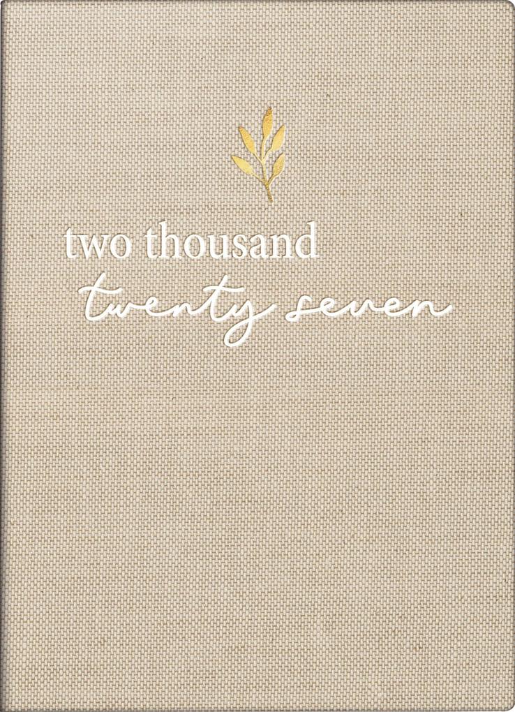 rido/idé 7018223027 Taschenkalender Mod. Technik III 2027 'Icecoffee' A6 Textil