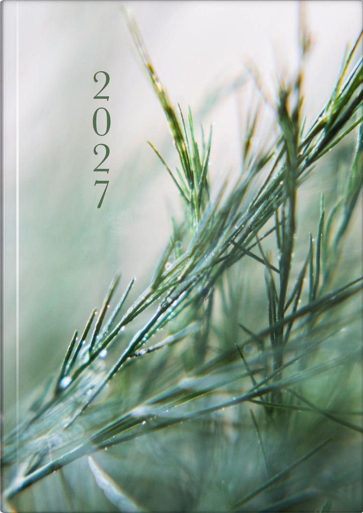 rido/idé 7021507017 Buchkalender Premium Young Line 2027 'Greeny' A5 Papier
