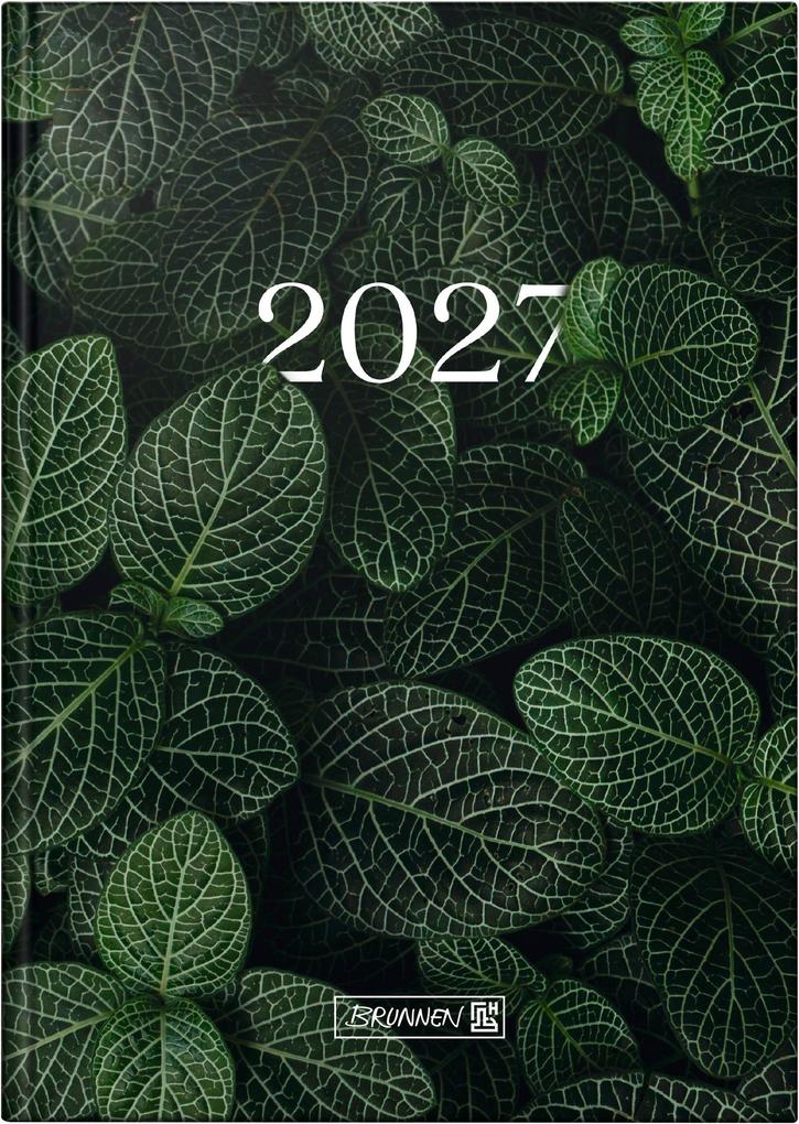 BRUNNEN 1079515057 Buchkalender Mod. 795 2027 'Leaves' A5 Papier