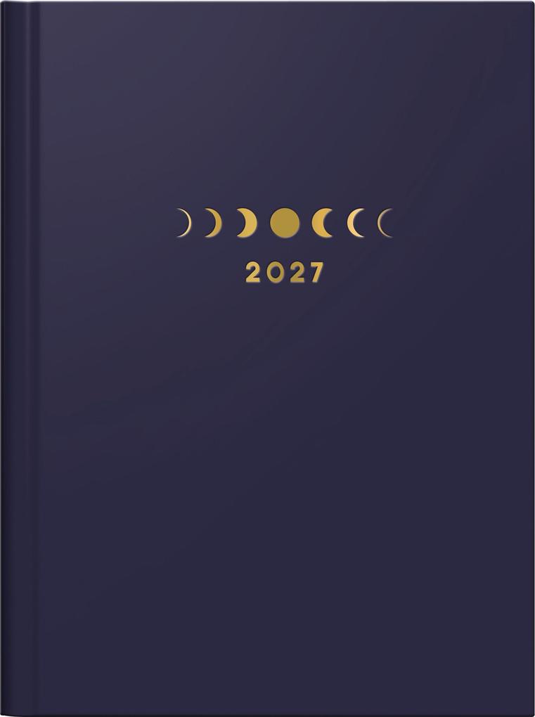 rido/idé 7013607017 Taschenkalender Premium Young Line Mini 2027 'Moon' A6 Papier