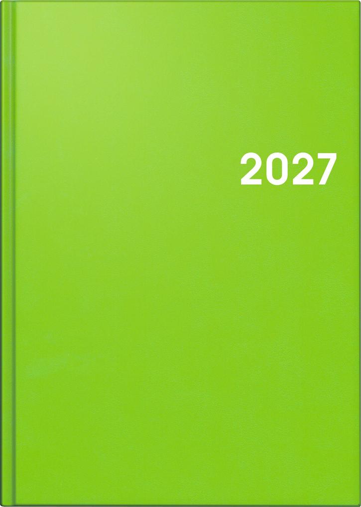 BRUNNEN 1079561537 Buchkalender Mod. 795 2027 A5 Kunststoff hellgrün
