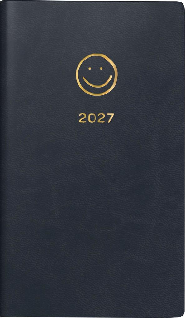 rido/idé 7016915047 Taschenkalender Mod. Taschenplaner int. 2027 'Smile' A6 Kunstleder