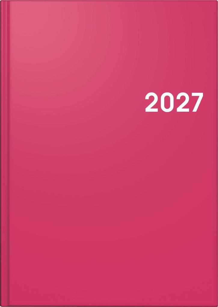 BRUNNEN 1079561647 Buchkalender Mod. 795 2027 A5 Papier pink