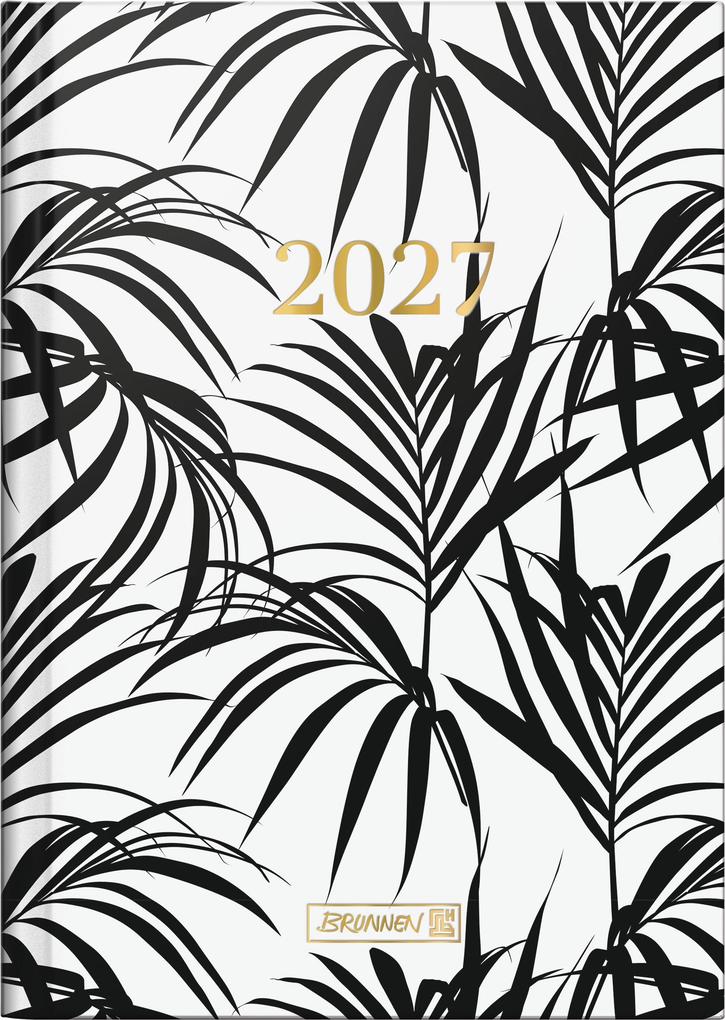 BRUNNEN 1079612017 Buchkalender Mod. 796 2027 'Jungle' A5 Papier