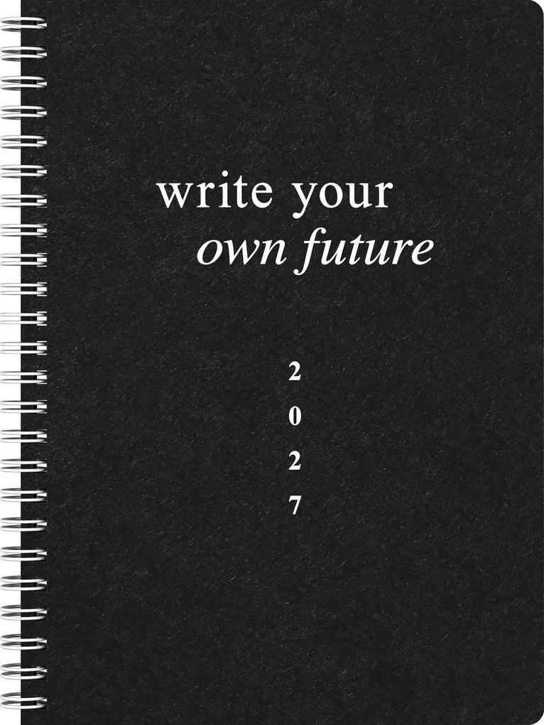 rido/idé 7021407037 Buchkalender Premium Young Line 2027 'Future' A5 Karton