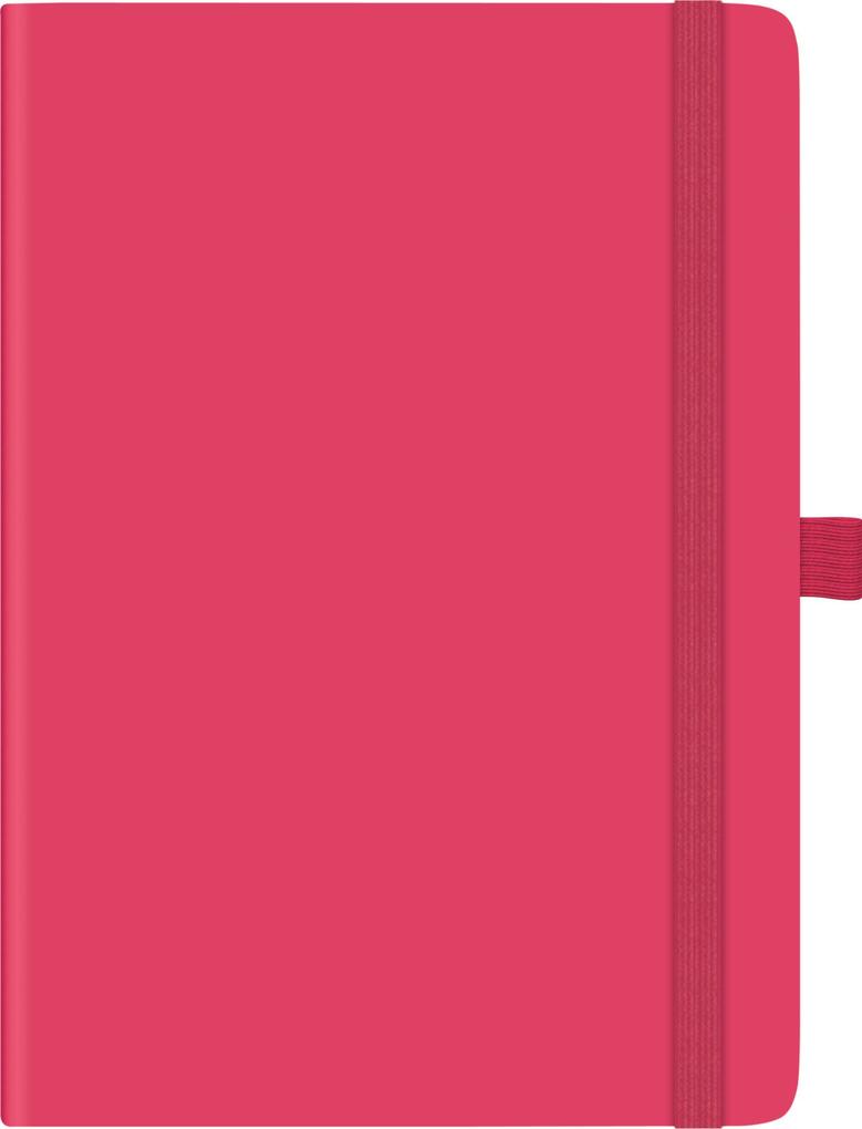 BRUNNEN 1079166267 Buchkalender Kompagnon Mod. 791 66 2027 A5 Kunststoff pink