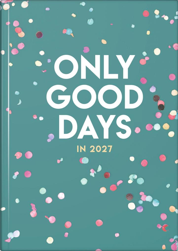 rido/idé 7028507057 Buchkalender Premium Young Line 2027 'Confetti' A5 Papier